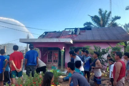 Kebakaran Hebat Melanda Kasepuhan Cipta Mulya, 51 Rumah dan 49 Leuit Hangus