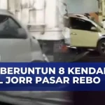 Kecelakaan Beruntun di Tol JORR Pasar Rebo, Libatkan Empat Mobil: Kronologi dan Penyebab