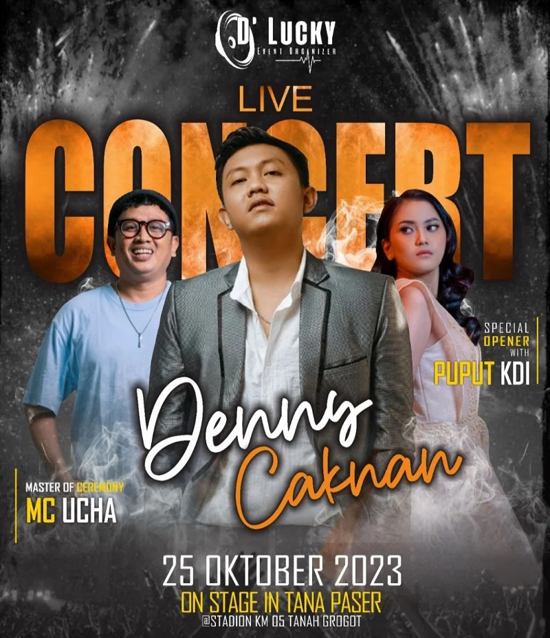 Konser Denny Caknan di Surabaya Ricuh, 2 Orang Alami Patah Tulang dan Dioperasi