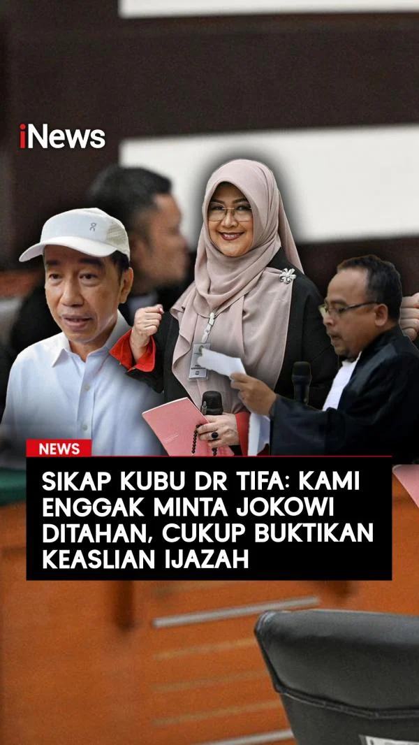 Kuasa Hukum Dokter Tifa: Kami Tak Pernah Minta Jokowi Dihukum, Cukup Bukti Keabsahan Ijazah [titlebase]