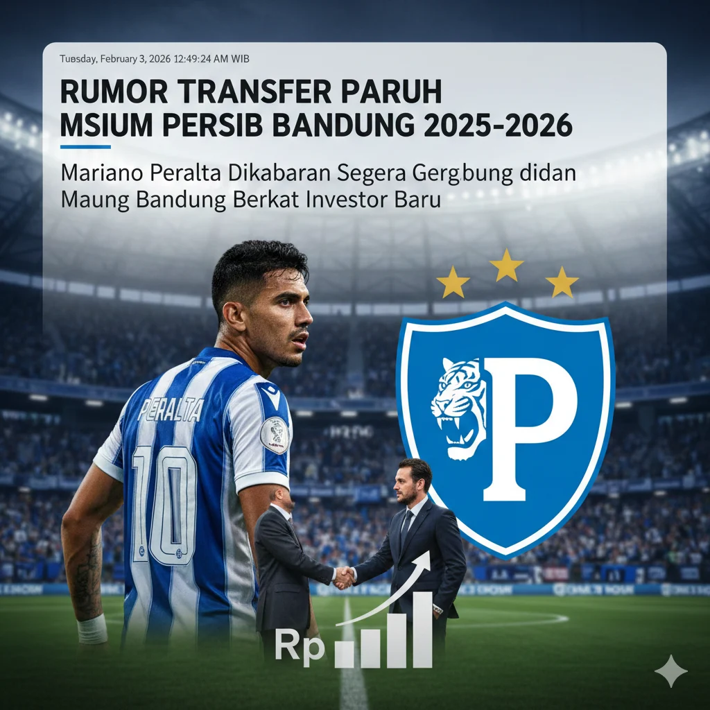 Mariano Peralta Persib: Akankah Pemain Asing Ini Bergabung dengan Tim Maung Bandung?
