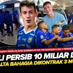 Mariano Peralta Resmi Tiba di Bandung! Bobotoh Beri Sambutan Meriah Bintang Baru Persib