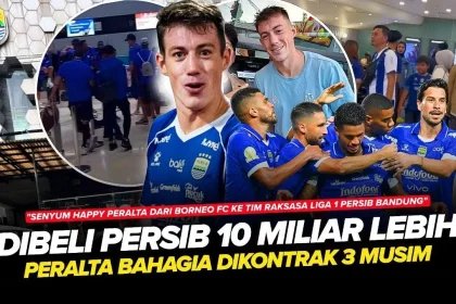 Mariano Peralta Resmi Tiba di Bandung! Bobotoh Beri Sambutan Meriah Bintang Baru Persib