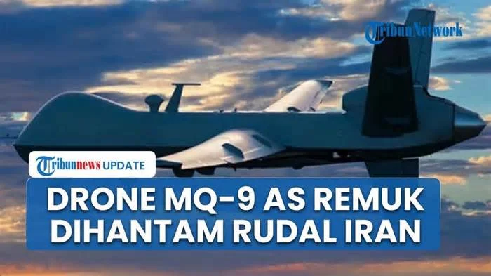 Mulai Gempur AS! Iran Tembak Drone MQ-9 AS di Atas Bushehr, Kuwait & Bahrain Dihantam Ledakan