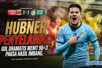 Nasib Justin Hubner untuk Piala AFF 2026 masih tanda tanya, cetak gol bersama Fortuna Sittard