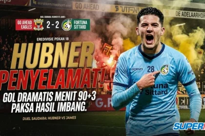 Nasib Justin Hubner untuk Piala AFF 2026 masih tanda tanya, cetak gol bersama Fortuna Sittard
