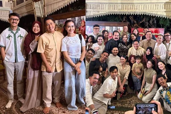 Para Tamu Artis di Anniversary ke-19 Pernikahan Irfan Hakim, Rame!