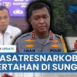 Penyergapan Bandar Sabu di Katingan Berujung Bentrok, Kasatresnarkoba Bertahan di Sungai Hingga Pagi