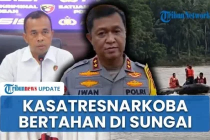 Penyergapan Bandar Sabu di Katingan Berujung Bentrok, Kasatresnarkoba Bertahan di Sungai Hingga Pagi