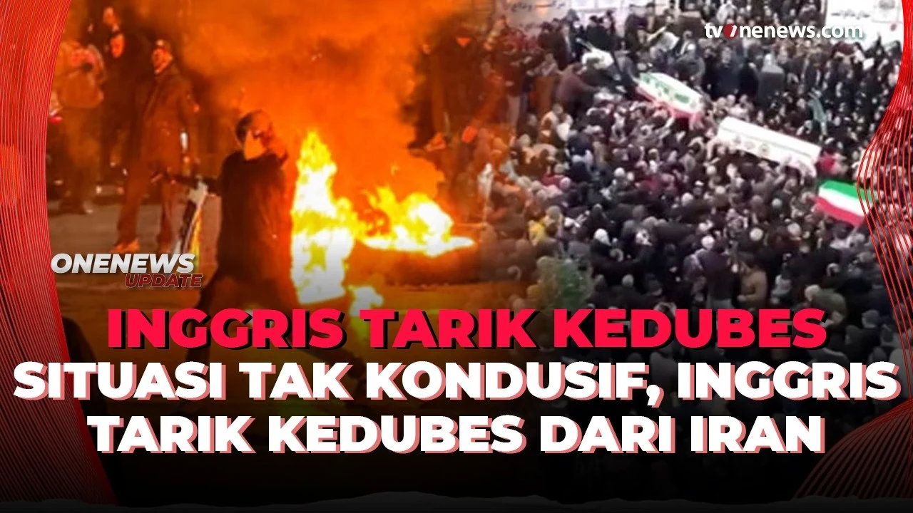 Perang Terus Berkecamuk, Staf Kedubes Inggris di Iran Dievakuasi Karena Alasan Keamanan
