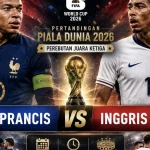 Perebutan Juara 3 Piala Dunia 2026: Prancis vs Inggris, Siapa yang Bakal Menang?