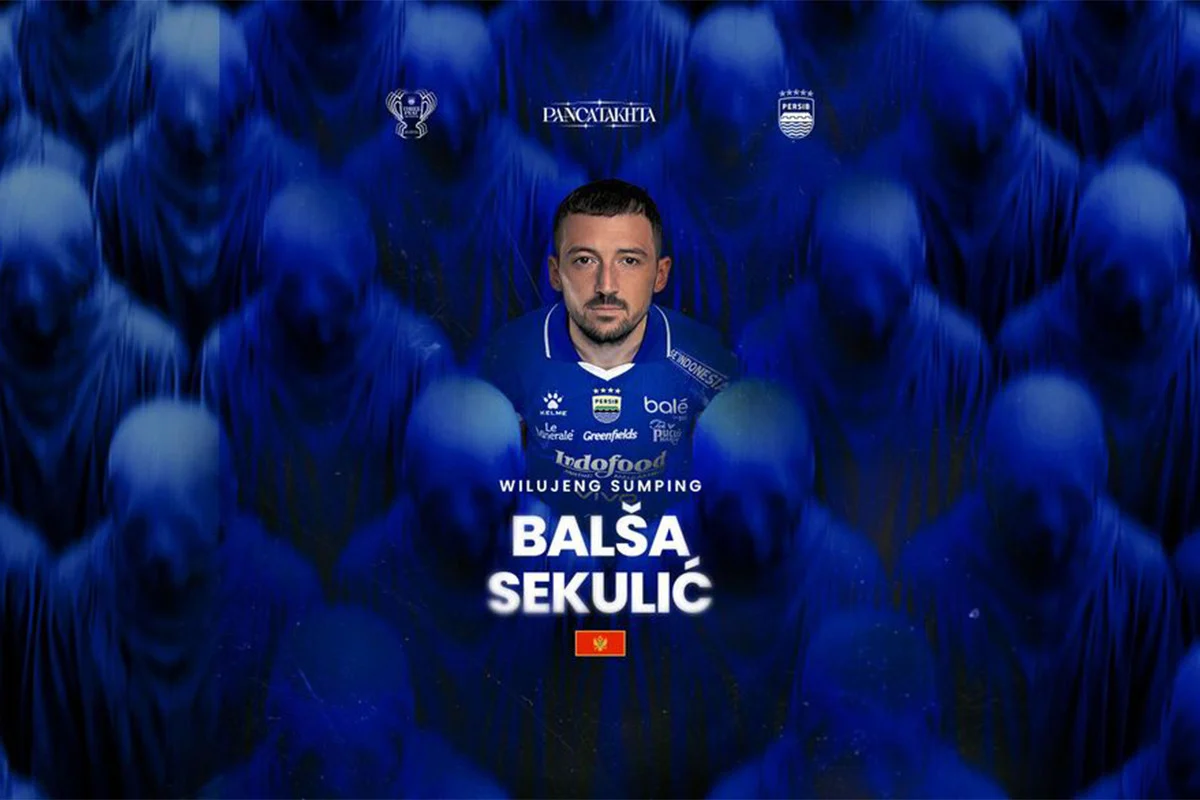 Persib Bandung tak main-main, mesin gol asal Montenegro resmi mendarat