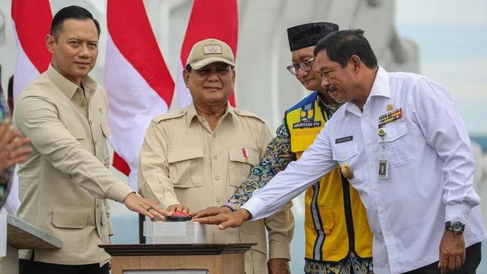 Pesan-pesan Prabowo saat resmikan bendungan di NTB: Membangun Ketahanan Pangan dan Energi