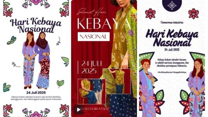Poster Menarik Perhatian: Dari Film hingga Hari Kebaya Nasional