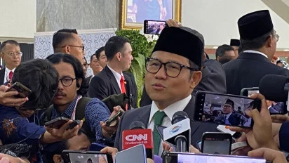 Pramono Berbisik ke Cak Imin: Orang Tinggalkan Partai Tak Bisa Besar, PKB Gaungkan Prabowonomics