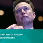 Saham SpaceX Ambruk Bayangi Prospek IPO Emiten AI di Wall Street