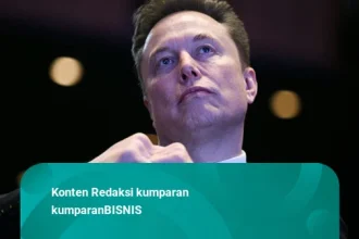 Saham SpaceX Ambruk Bayangi Prospek IPO Emiten AI di Wall Street