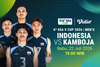 SEA V.League 2026: Indonesia Siap Balas Dendam Lawan Kamboja