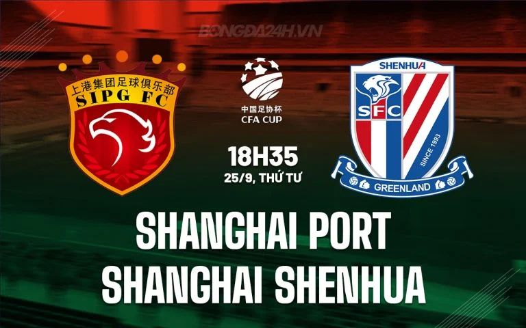 Shanghai Port vs Shanghai Shenhua: Pertandingan Sengit di Chinese Super League