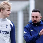Spurs vs Sydney FC: De Zerbi Ingin Bergvall Tinggal di Tottenham