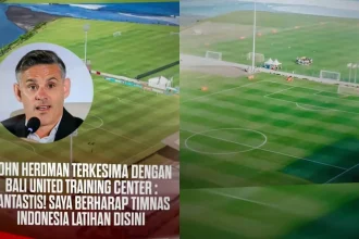 Timnas Gilas Bali United 3–0, John Herdman Kunci 26 Nama Pemain