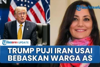 Trump Puji Iran Usai Bebaskan Warga Negara AS yang Dicekal, Sebut Jadi Sinyal Itikad Baik Teheran