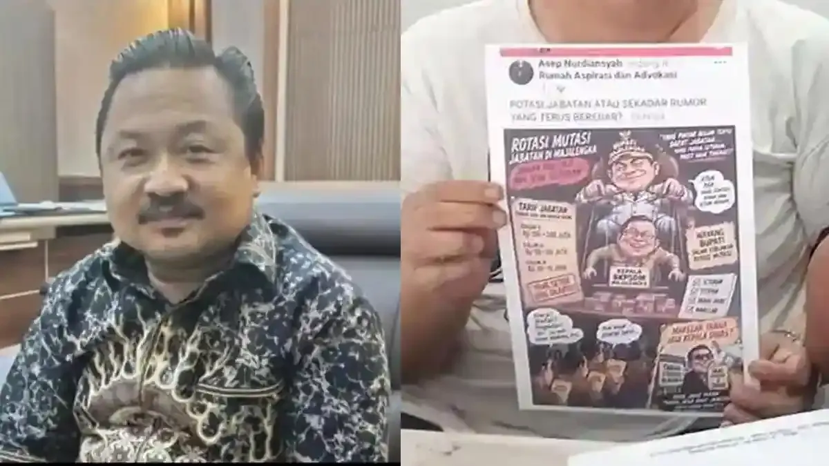 Gara-gara fotonya ada di poster jual beli jabatan ASN, pejabat di Majalengka lapor polisi