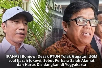 PTUN Tolak Gugatan UGM Soal Ijazah Jokowi, Perkuat Putusan Komisi Informasi Pusat