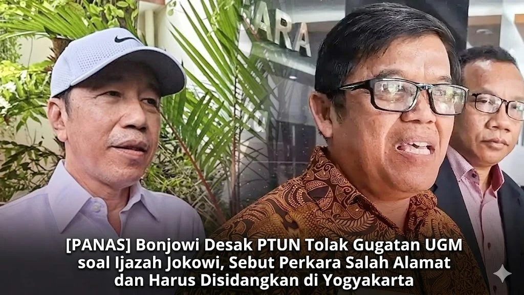 PTUN Tolak Gugatan UGM Soal Ijazah Jokowi, Perkuat Putusan Komisi Informasi Pusat